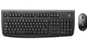 Logitech Deluxe 660 Cordless Keyboard - Mouse